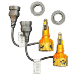 هدلایت MZM مدل D5 PRO پایه H11 - Image 2